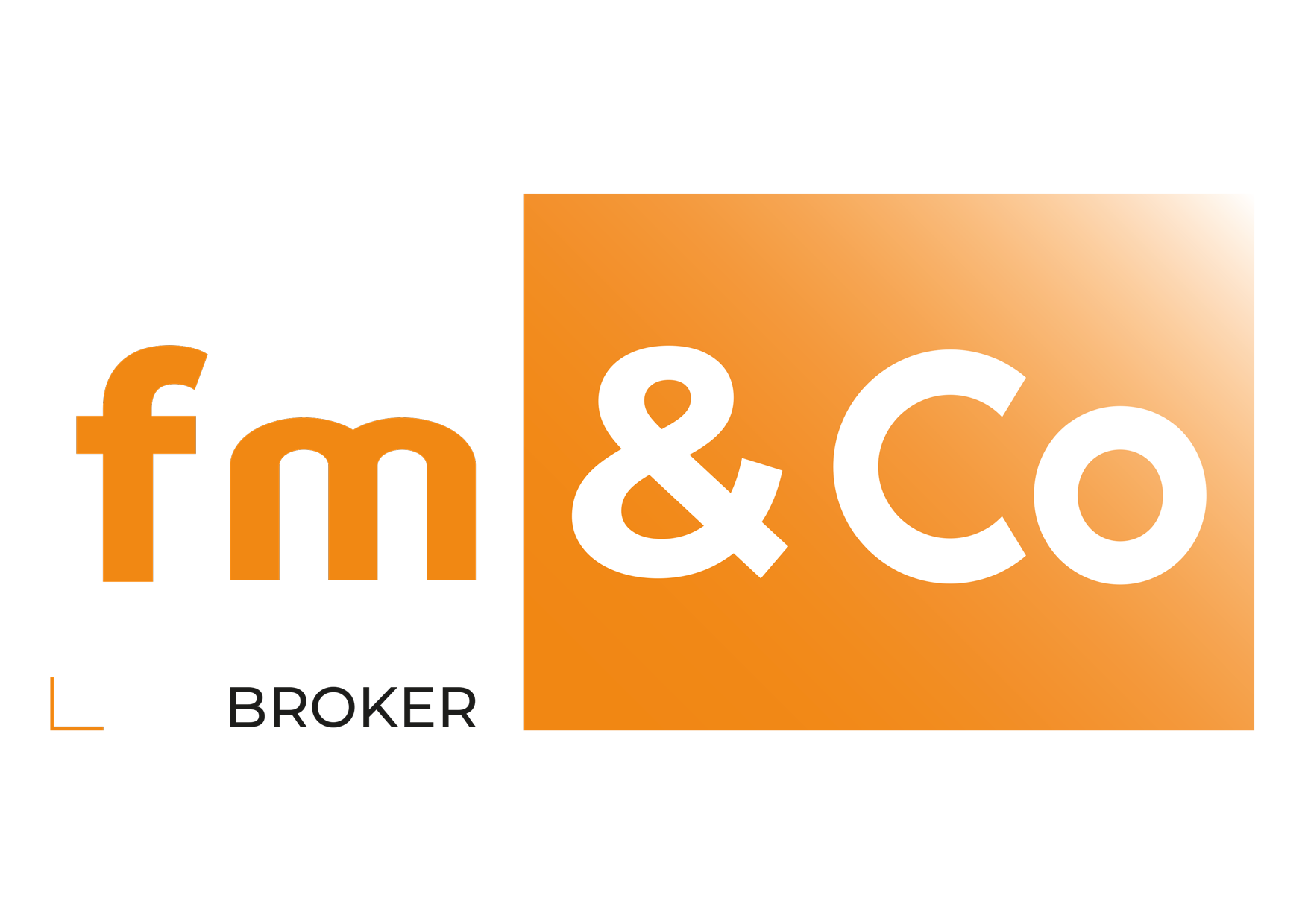 logo FM&Co, broker immobilier commercial, déssiné par Thomas Sanson