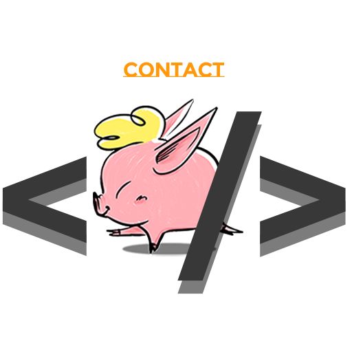 Illustration cochon, créée par Thomas Sanson