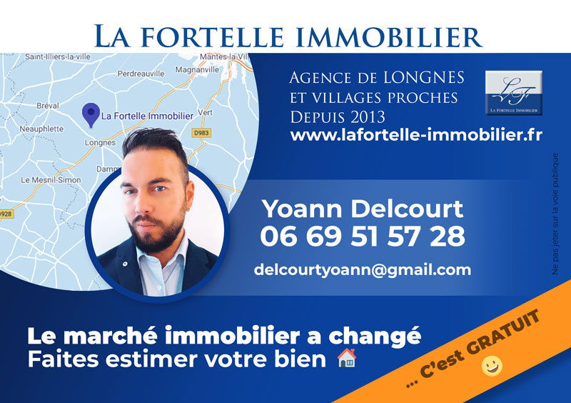 Flyer Agence La Fortelle, créé par Thomas Sanson