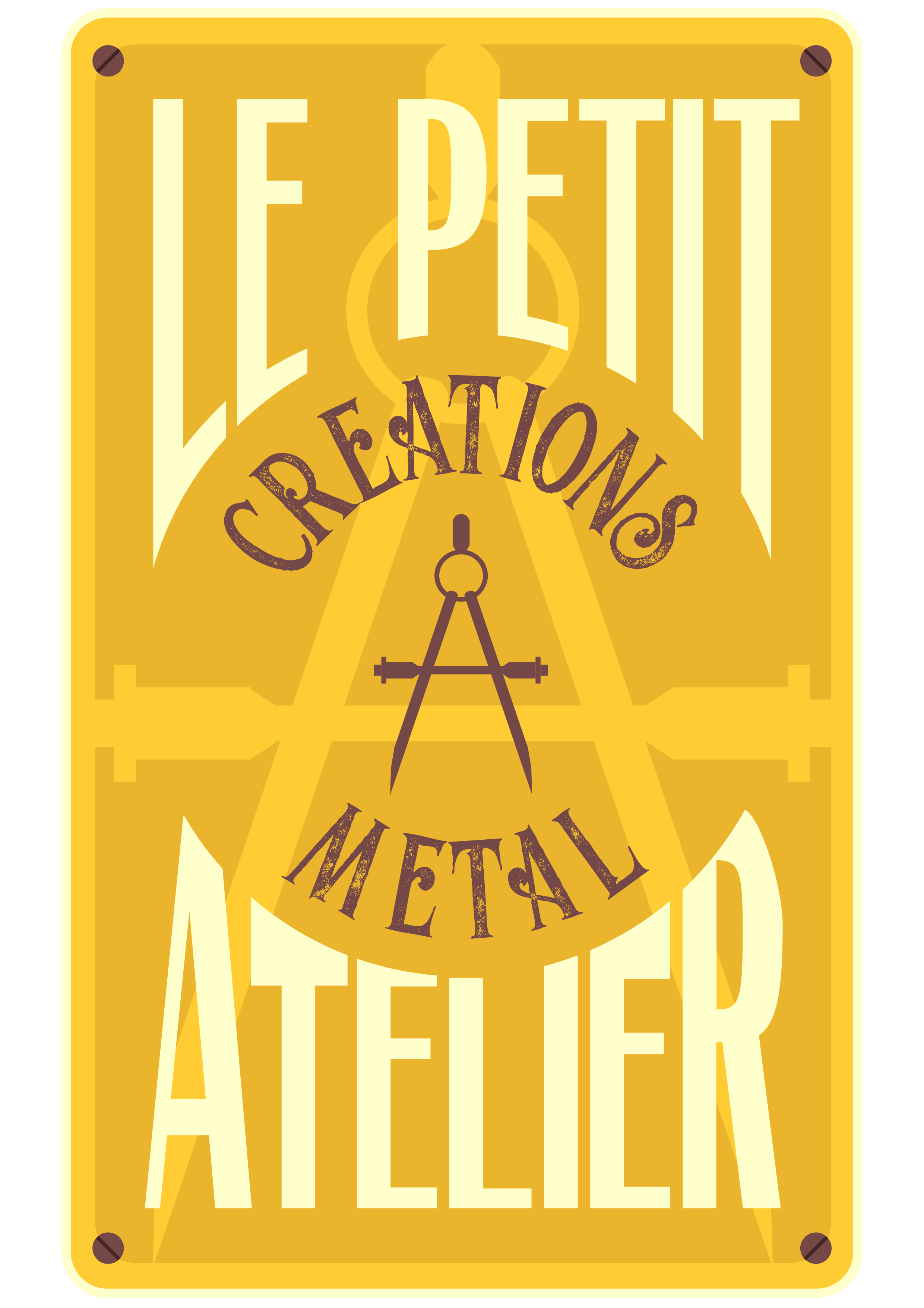 logo Le Petit Atelier, déssiné par Thomas Sanson